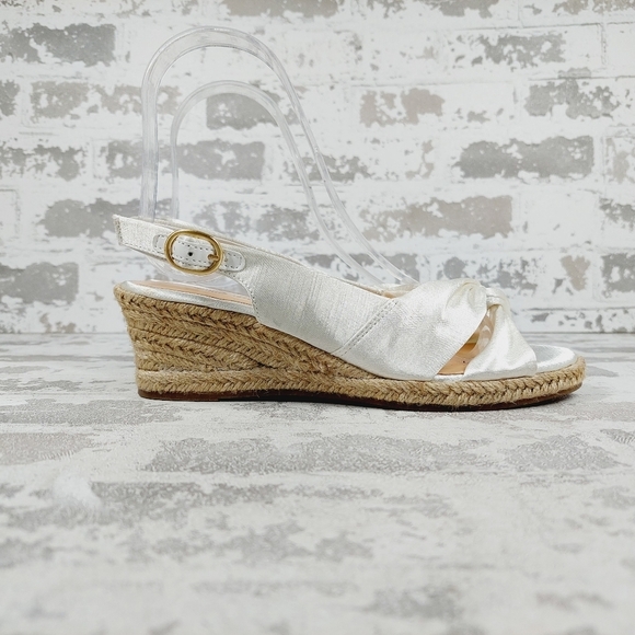 New Bella Vita Espadrille Cheerful Black Wedge Sandals O253 - Picture 5 of 12